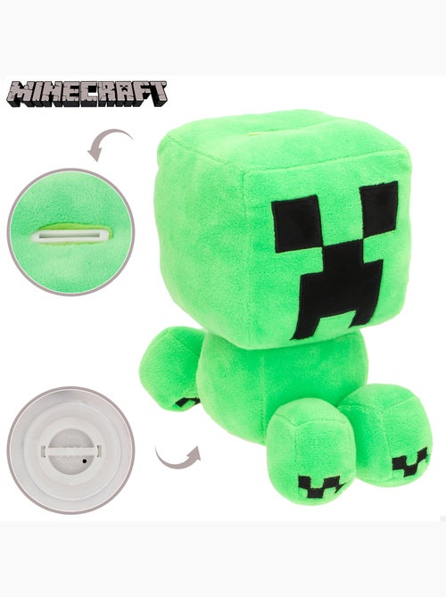 Minecraft salvadanaio di peluche per bambini 20 cm - Kiabi Minecraft salvadanaio di peluche per bambini 20 cm - Kiabi