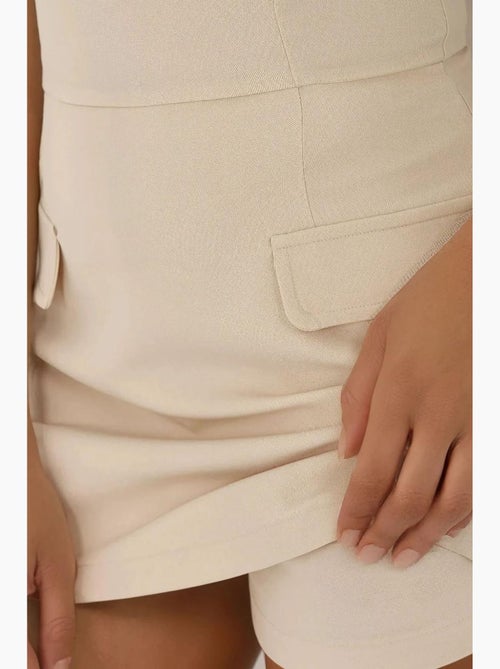 Mini abito aderente con shorts hiccup - Kiabi