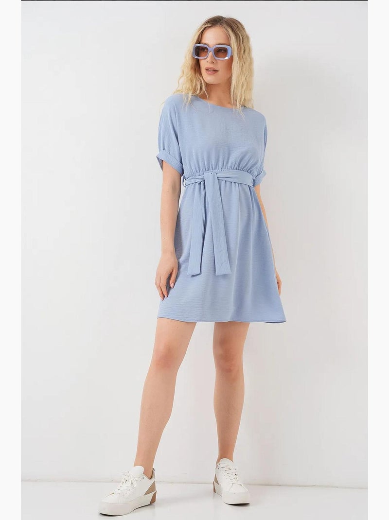 Mini abito ayrobin a maniche corte 2572 bdart Blu chiaro - Kiabi