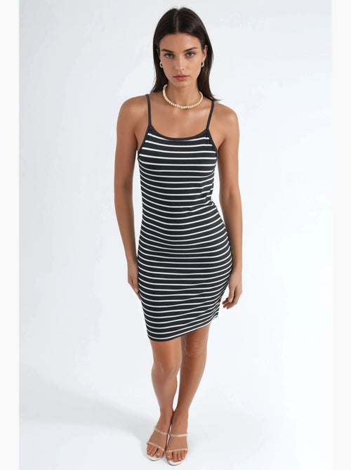 Mini abito bodycon con spalline hiccup - Kiabi Mini abito bodycon con spalline hiccup - Kiabi