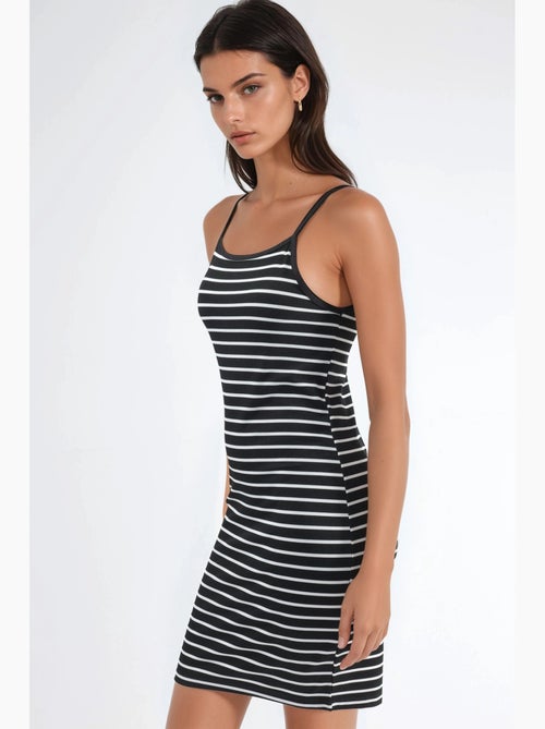 Mini abito bodycon con spalline hiccup - Kiabi Mini abito bodycon con spalline hiccup - Kiabi