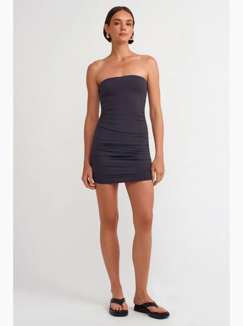 Mini abito bodycon senza spalline dilvin - Kiabi Mini abito bodycon senza spalline dilvin - Kiabi