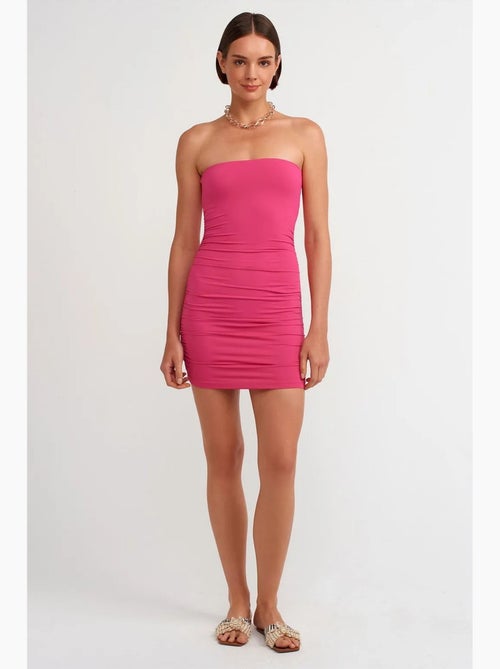 Mini abito bodycon senza spalline dilvin - Kiabi Mini abito bodycon senza spalline dilvin - Kiabi