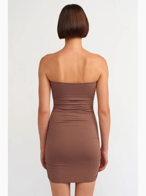 Mini abito bodycon senza spalline dilvin - Kiabi Mini abito bodycon senza spalline dilvin - Kiabi