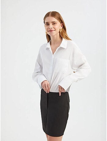 Mini abito-camicia combinato hiccup