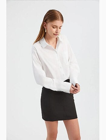 Mini abito-camicia combinato hiccup