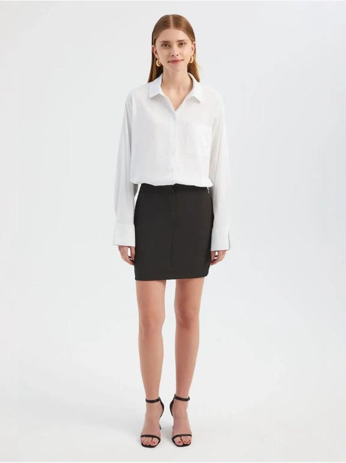 Mini abito-camicia combinato hiccup - Kiabi Mini abito-camicia combinato hiccup - Kiabi