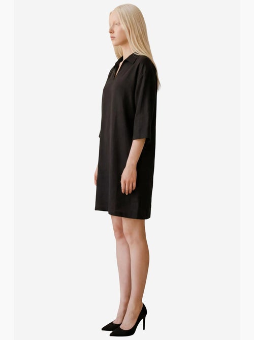 Mini abito con colletto polo e maniche a tre quarti my fashion - Kiabi