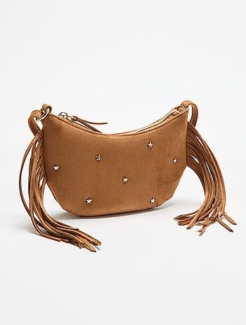 Mini borsa con frange