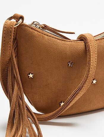 Mini borsa con frange