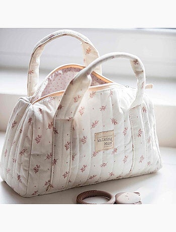 Mini borsa fasciatoio bebè in cotone | walking mum | walking mum