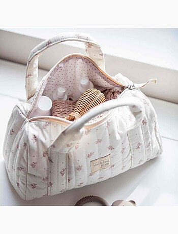 Mini borsa fasciatoio bebè in cotone | walking mum | walking mum