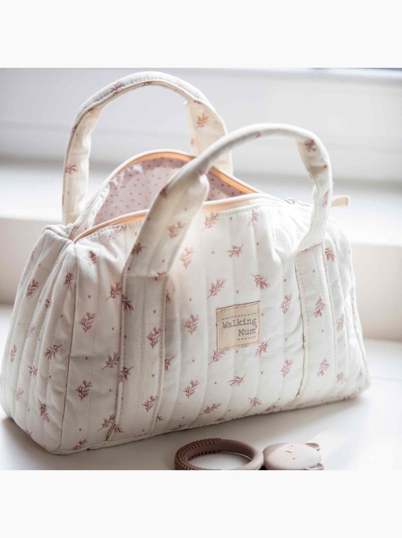 Mini borsa fasciatoio bebè in cotone | walking mum | walking mum Rosa - Kiabi