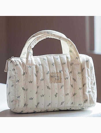 Mini borsa fasciatoio bebè in cotone | walking mum | walking mum