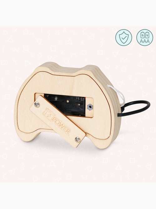 Mini busy board in legno controller gioco con led mamabrum - Kiabi Mini busy board in legno controller gioco con led mamabrum - Kiabi