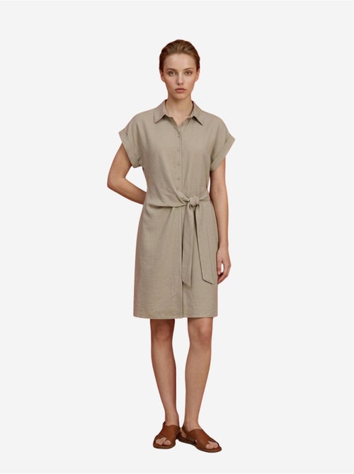 Mini chemisier in popeline di cotone my fashion - Kiabi Mini chemisier in popeline di cotone my fashion - Kiabi