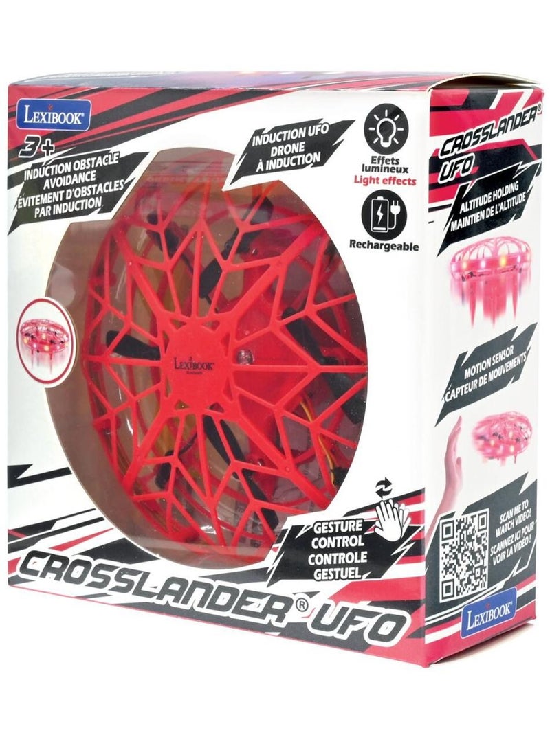 Mini drone a controllo gestuale, a mani libere, ricaricabile Rosso - Kiabi