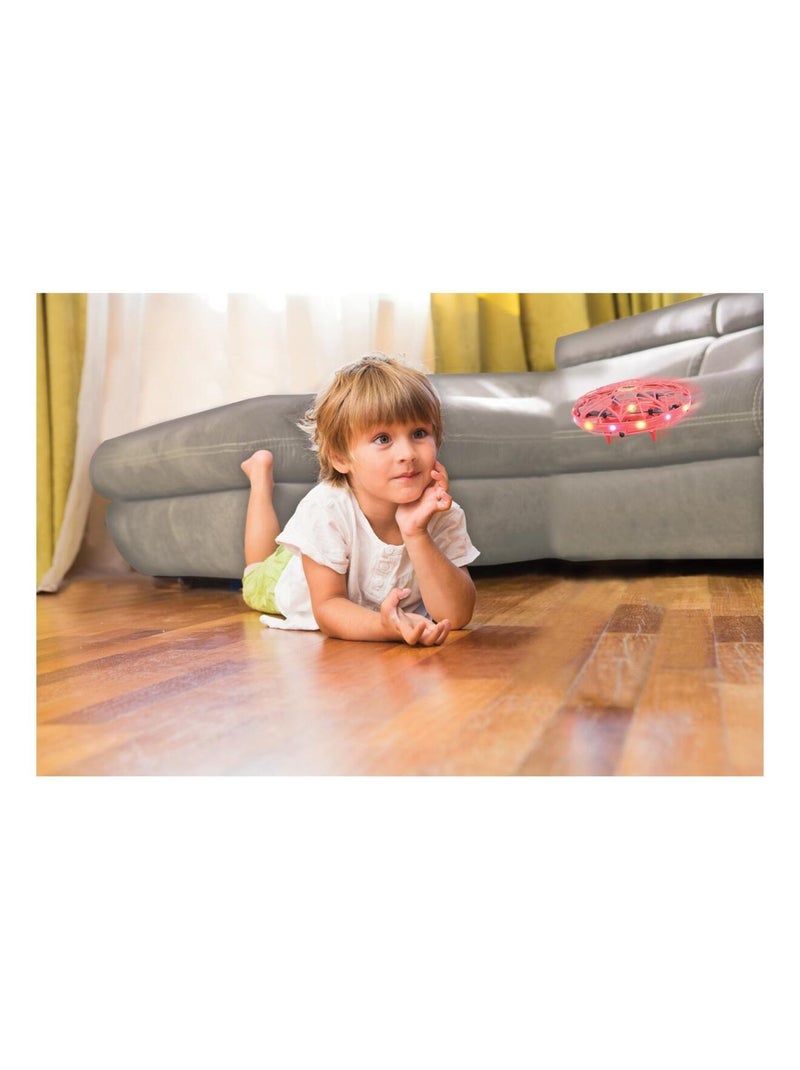 Mini drone a controllo gestuale, a mani libere, ricaricabile Rosso - Kiabi