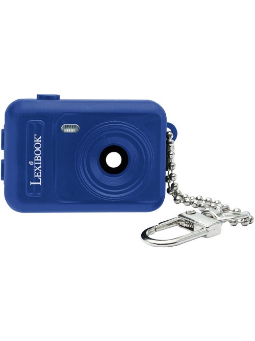 Mini fotocamera digitale portachiavi luce Blue con memoria Flash integrata - Kiabi