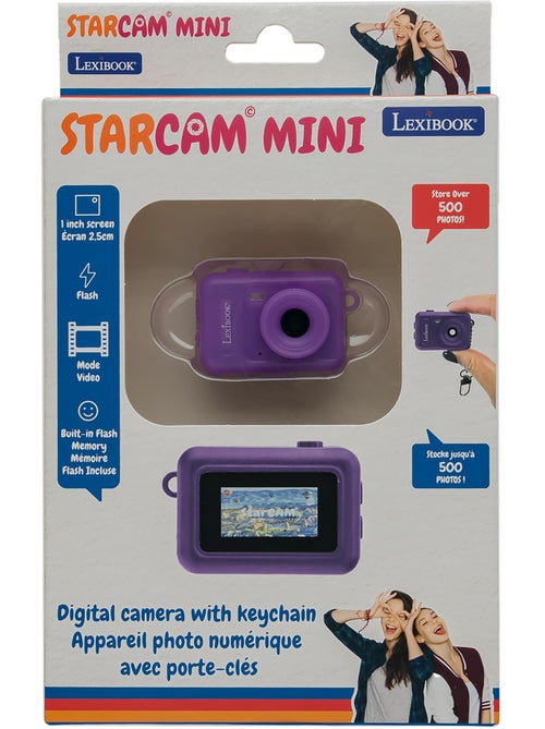 Mini fotocamera digitale portachiavi luce Pink con memoria Flash integrata - Kiabi
