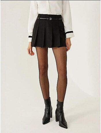 Mini gonna-skirt con cintura hiccup