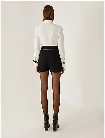 Mini gonna-skirt con cintura hiccup