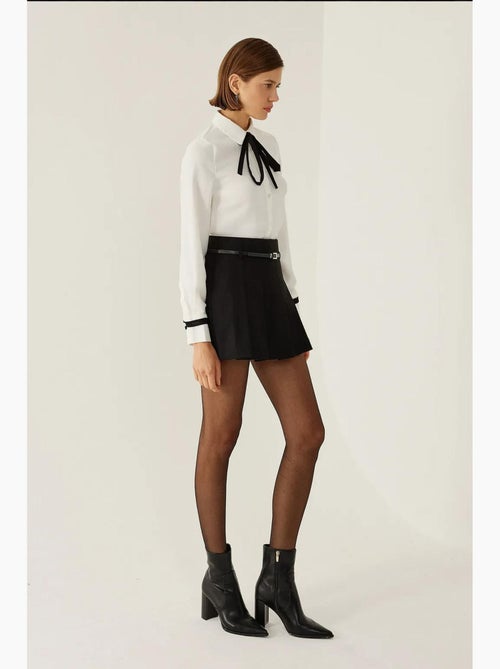 Mini gonna-skirt con cintura hiccup - Kiabi Mini gonna-skirt con cintura hiccup - Kiabi