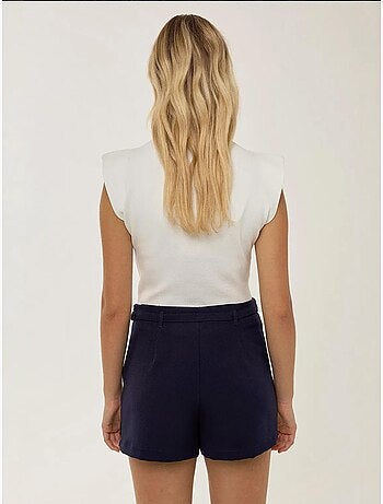 Mini gonne-pantalone con cintura