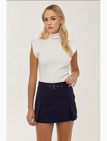 Mini gonne-pantalone con cintura hiccup