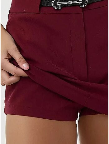Mini gonne-pantaloni dritti