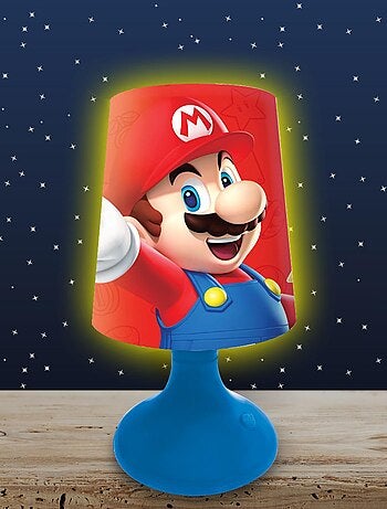 Mini lampada da comodino e luce notturna senza fili Super Mario