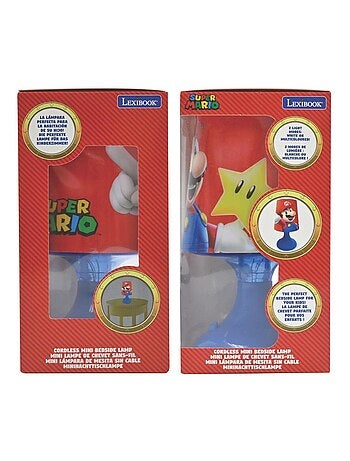 Mini lampada da comodino e luce notturna senza fili Super Mario