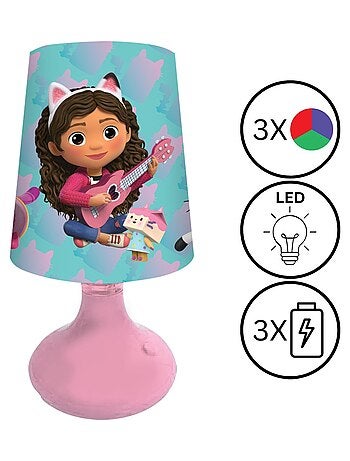 Mini lampada da comodino e luce notturna wireless gabby's dollhouse