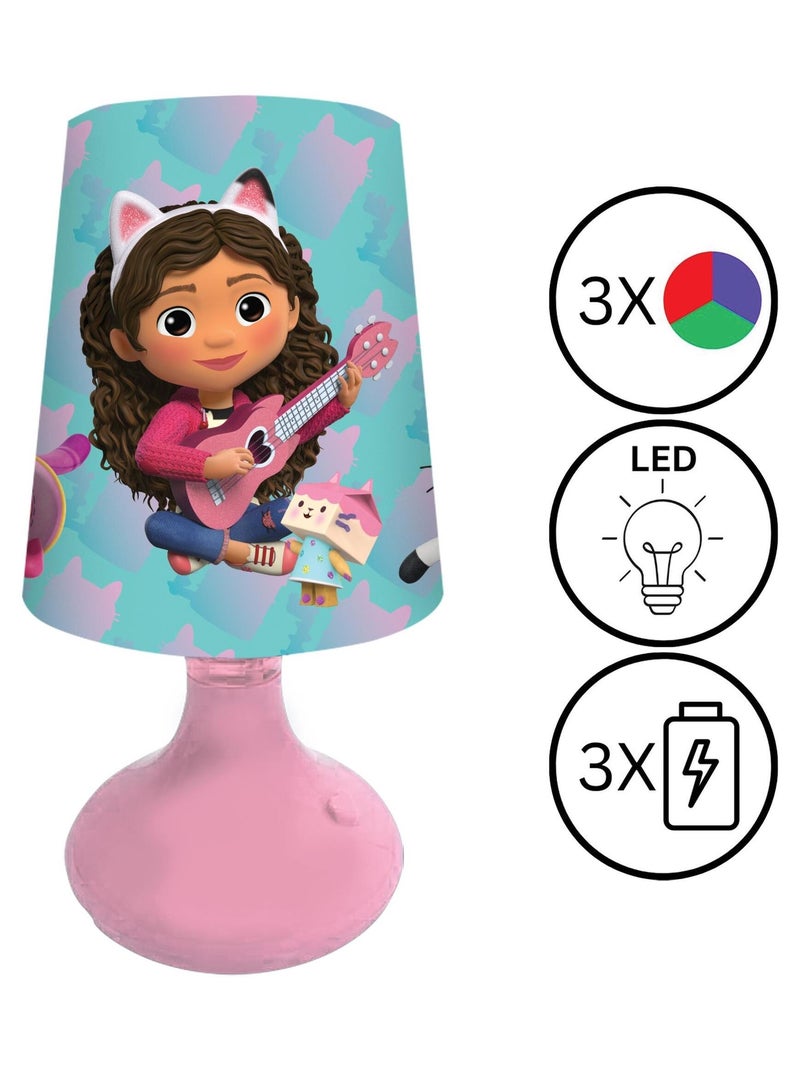 Mini lampada da comodino e luce notturna wireless gabby's dollhouse Rosa - Kiabi
