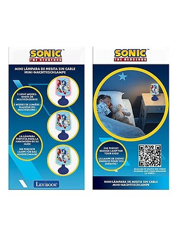 Mini lampada da comodino e luce notturna wireless Sonic