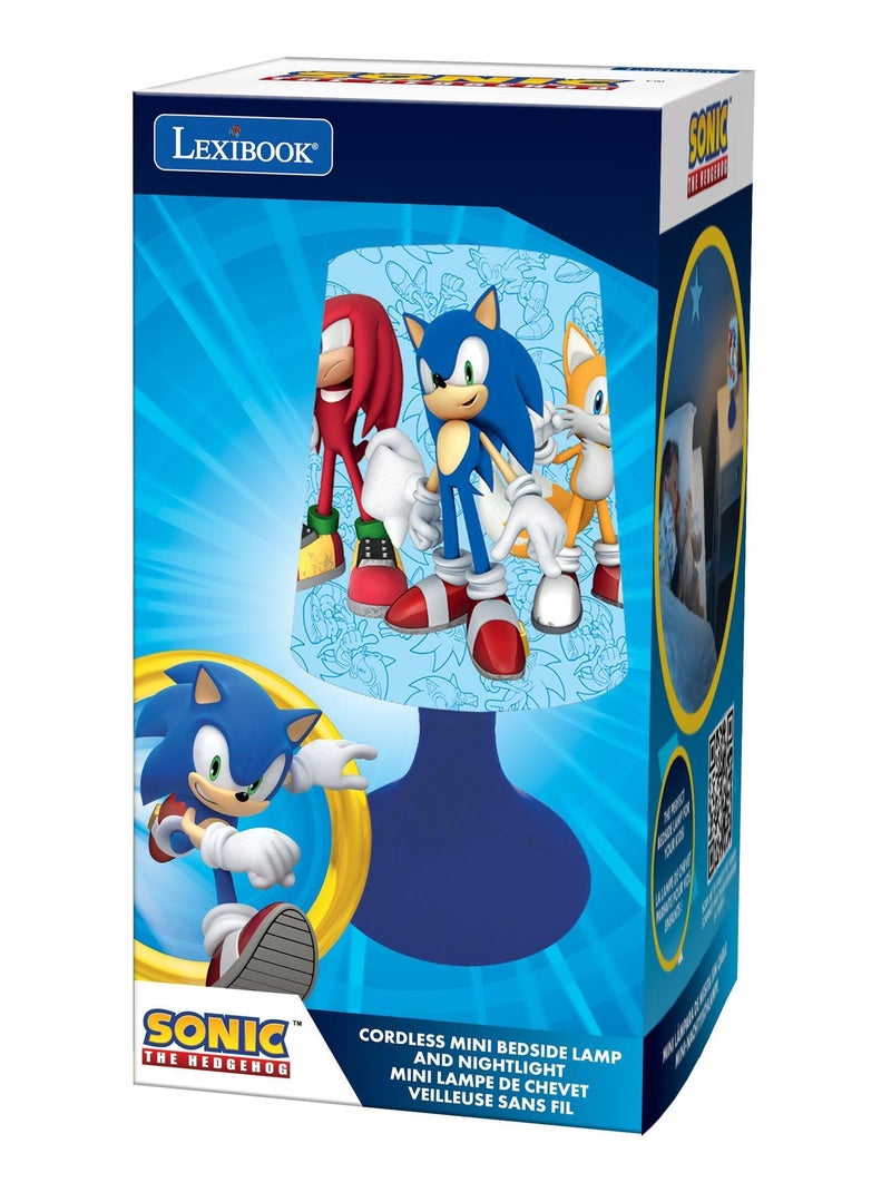 Mini lampada da comodino e luce notturna wireless Sonic Blu - Kiabi