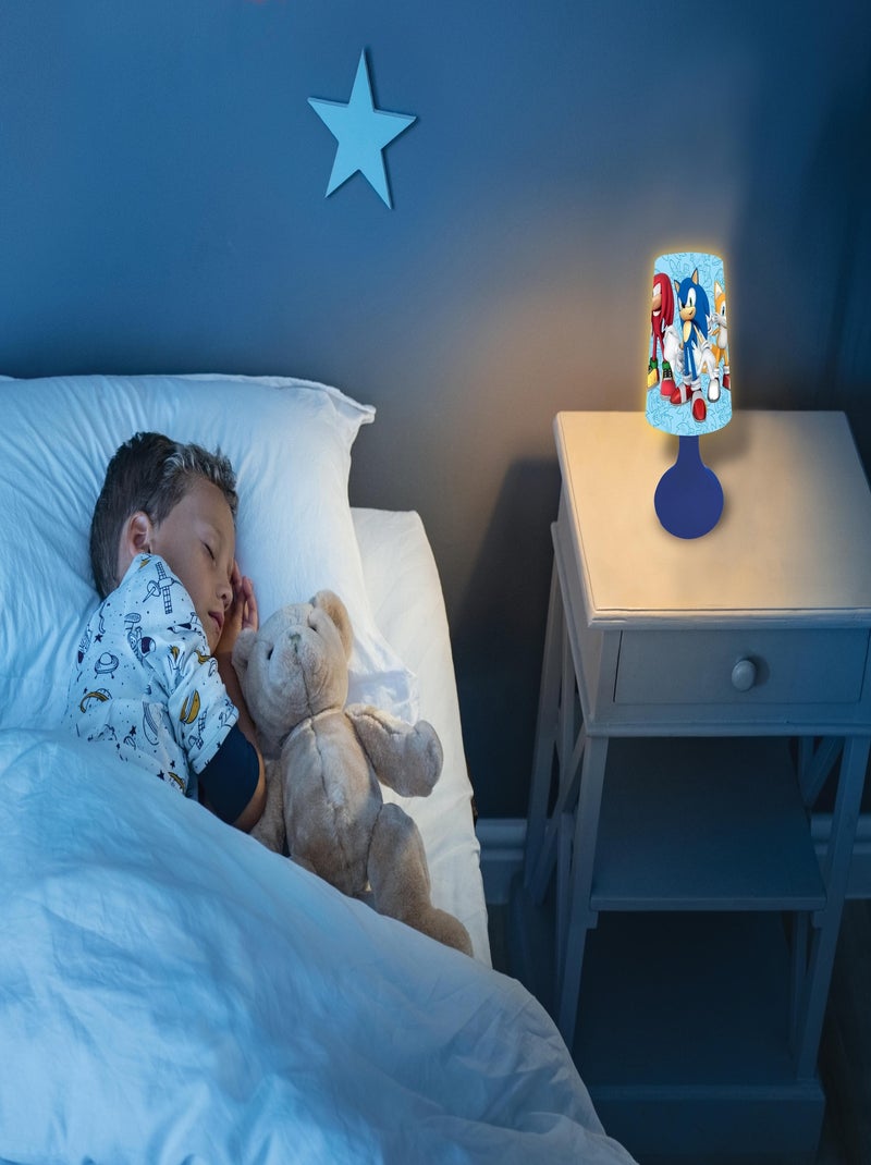 Mini lampada da comodino e luce notturna wireless Sonic Blu - Kiabi