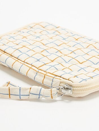 Mini pochette trapuntata