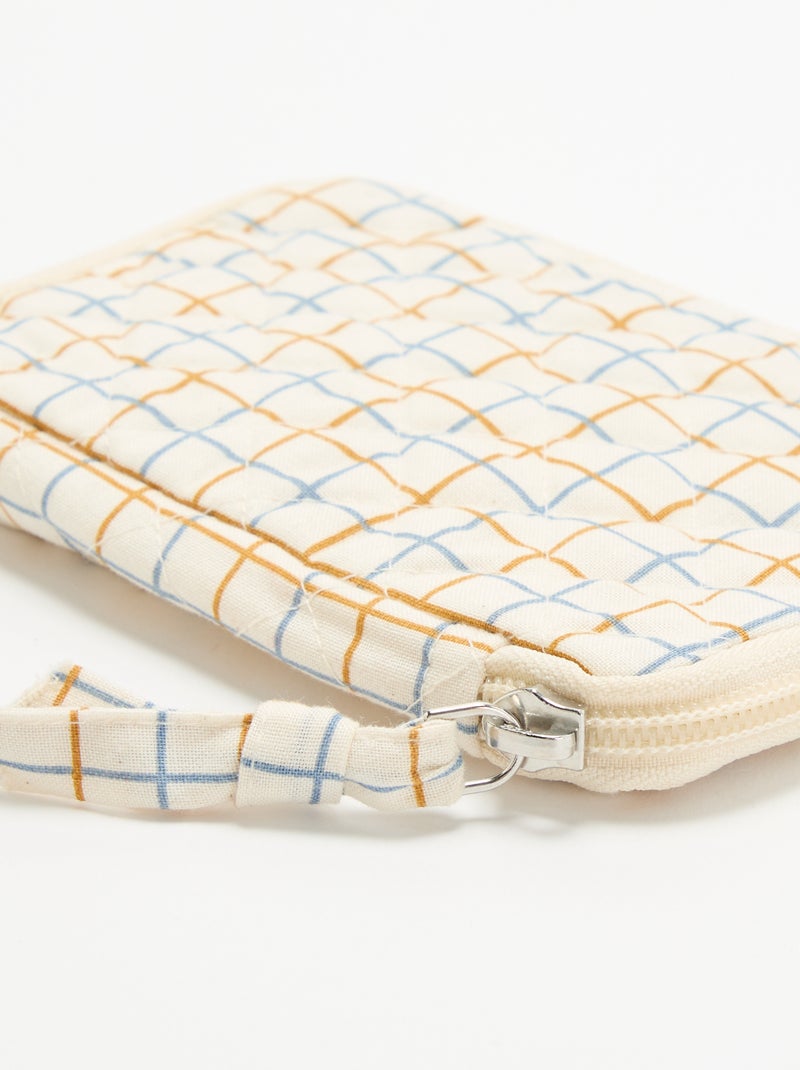 Mini pochette trapuntata Bianco Ecru - Kiabi