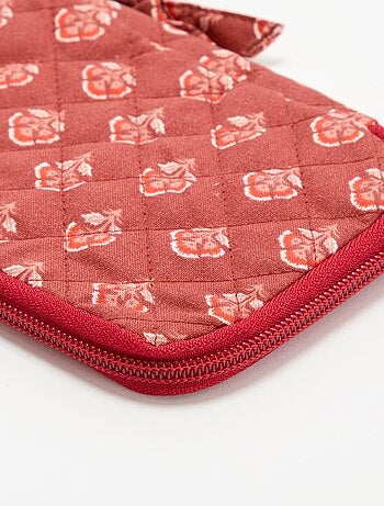 Mini pochette trapuntata