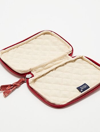 Mini pochette trapuntata