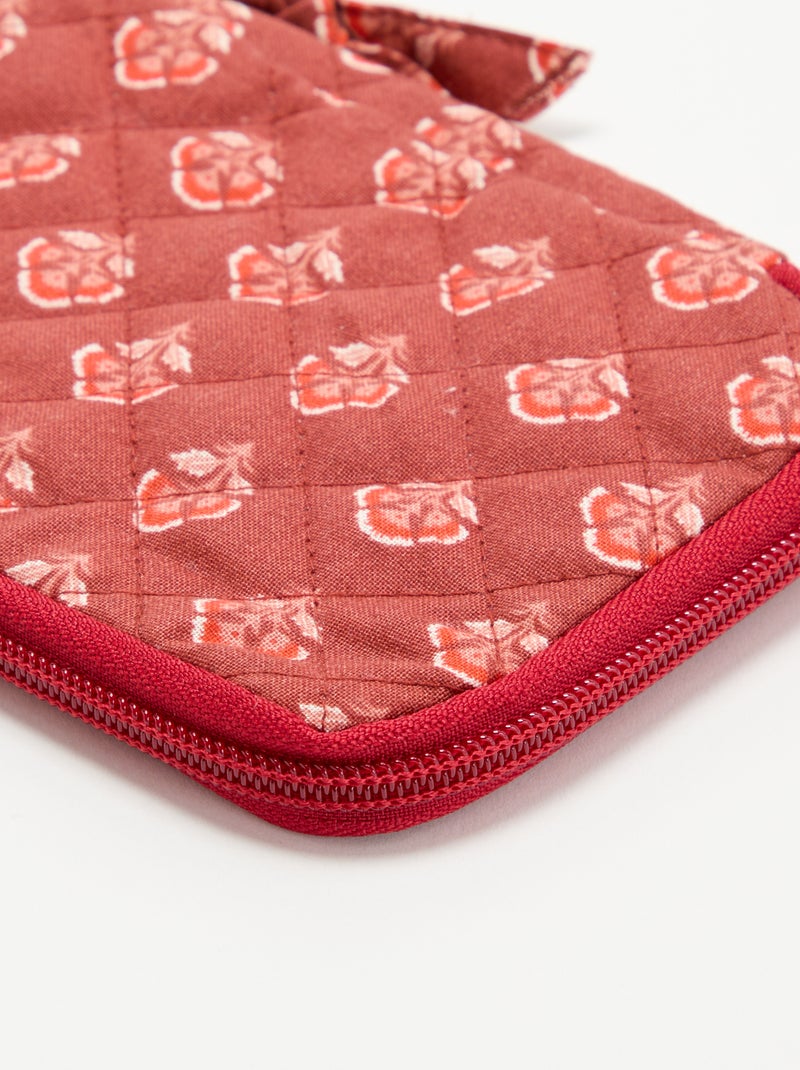 Mini pochette trapuntata Rosso - Kiabi