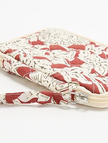 Mini pochette trapuntata