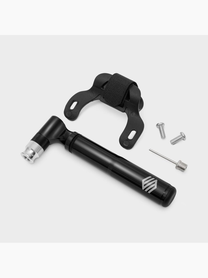 Mini pompa ad aria per bici ciclismo uomo e donna compact air Nero - Kiabi