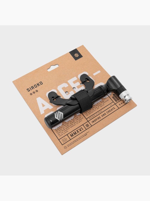 Mini pompa ad aria per bici ciclismo uomo e donna compact air - Kiabi