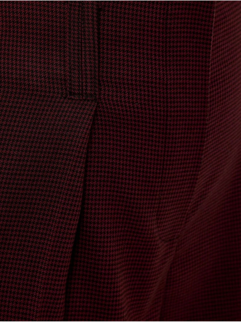 Mini shorts a vita alta hiccup Rosso - Kiabi