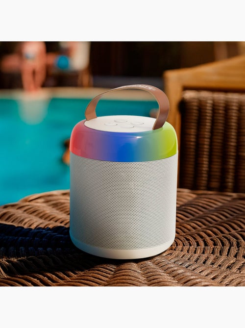 Mini speaker wireless 80w con microfono e luci bontempi - Kiabi Mini speaker wireless 80w con microfono e luci bontempi - Kiabi