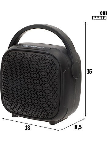 Mini speaker wireless con microfono e luci rgb bontempi