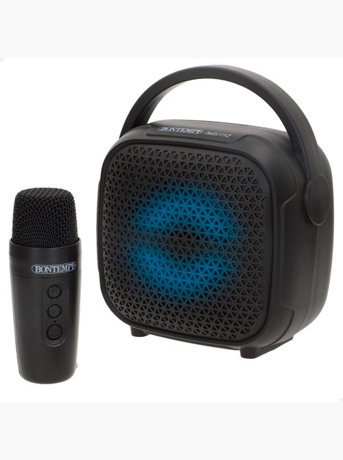 Mini speaker wireless con microfono e luci rgb bontempi - Kiabi