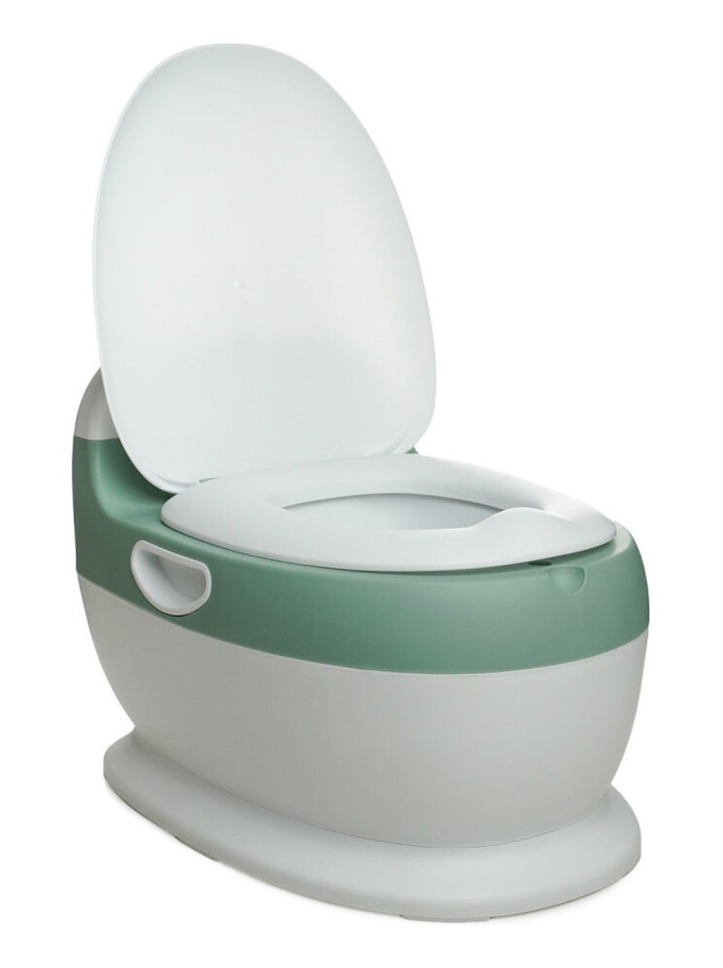 Mini vasino per l’apprendimento Thermobaby con rumore dello sciacquone Verde salvia Verde - Kiabi